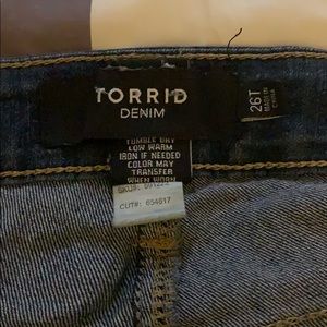 Size 26 torrid jeans tall